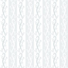 Seamless blue floral pattern Vector illustration