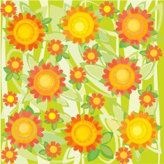 Floral background N828