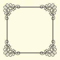 Twirl Vintage Frame