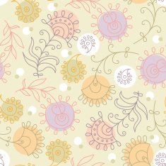 floral seamless pattern N564