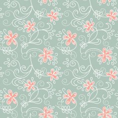 floral seamless pattern N565