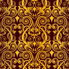 Gold seamless wallpaper N2