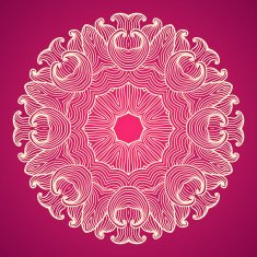 Mandala Beautiful hand drawn flower N2