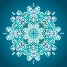 Mandala Beautiful hand drawn flower N3