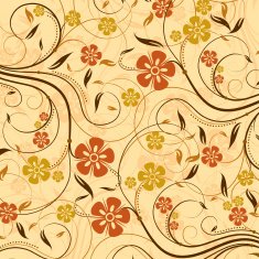 Decorative floral pattern N25