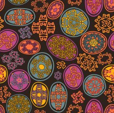 Abstract oriental - seamless pattern