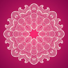 Mandala Beautiful hand drawn flower N6