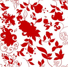 Seamless texture with flowers Endless floral pattern N118
