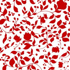 Seamless floral pattern Background with flowers and leaves