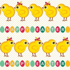 Seamless Easter pattern N9