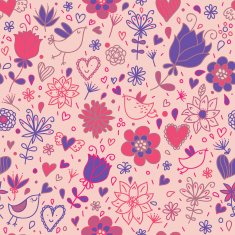 Spring romantic background