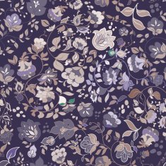 Vector retro floral seamless pattern N7