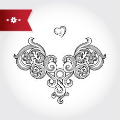 Vintage ornate pattern N5