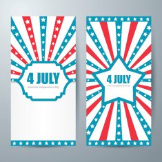 four july card template N2