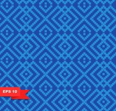 Abstract blue seamless pattern N2