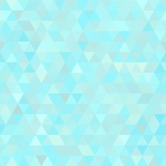 Seamless light blue abstract triangles background