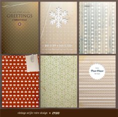 Abstract Vintage Backgrounds Set N3