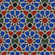 Arabesque seamless pattern N80