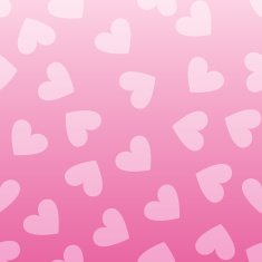 Seamless vintage pink heart pattern background