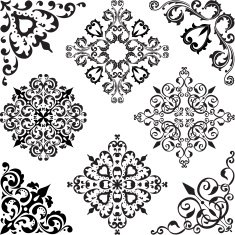 Arabesque set