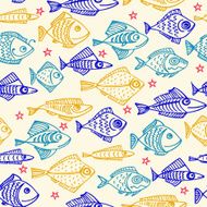 multi-colored seamless pattern