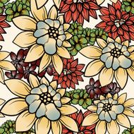 floral seamless pattern N571