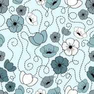 flower seamless pattern N28