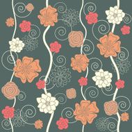 floral seamless N19