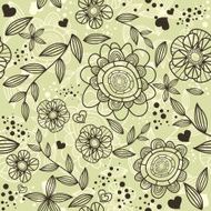 Seamless floral background N281