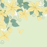 abstract floral background N93