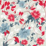 Elegance seamless floral pattern N4