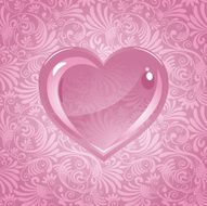 Seamless background on Valentine&#039;s Day