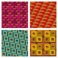 Geometric seamless patterns N23