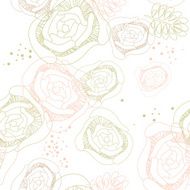 seamless romantic wallpaper N2