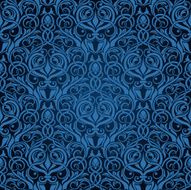 Blue seamless wallpaper N10