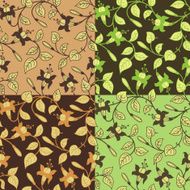 Ornamental floral background N2