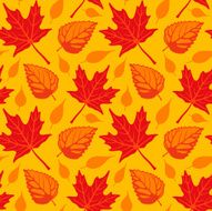 autumn leaves seamless N3