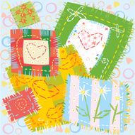 Vector of cute background