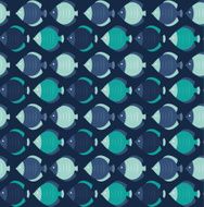 colorful fish pattern