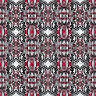 authentic seamless floral geometric pattern ethnic ukrainian ba
