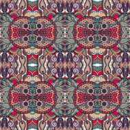 authentic seamless floral geometric pattern ethnic ukrainian ba N4