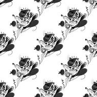 Abstract seamless pattern N1336