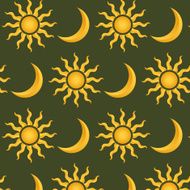 sun and moon pattern