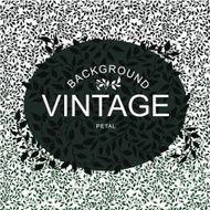 Vintage background for design foliage Dark green
