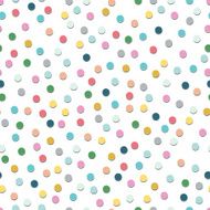 confetti seamless pattern flat