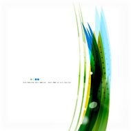 Green and blue light air lines N4