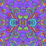 Decorative abstract floral pattern N3