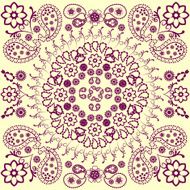 classic and ornate bandana ornamented background N2
