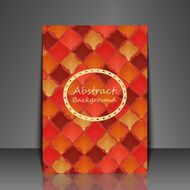 Template flyer with abstract background N17