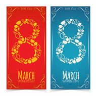 Women Day banners